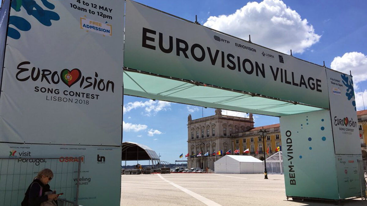 Arranca el ‘Eurovision Village’, punto de encuentro para los fans en Lisboa