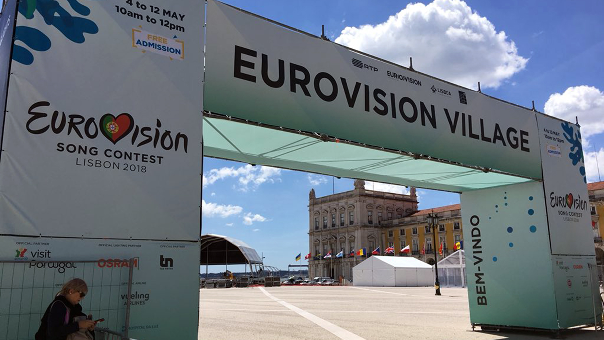 Arranca el 'Eurovision Village', punto de encuentro para los fans en Lisboa