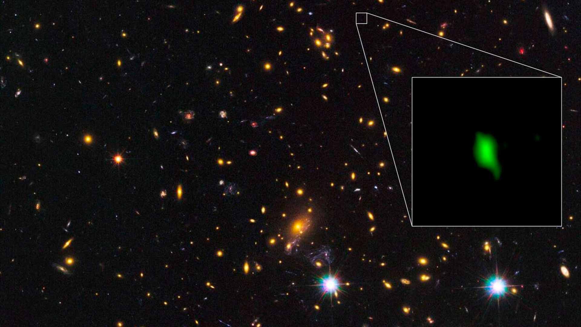 Astrónomos detectan las moléculas de oxígeno más distantes del Universo
