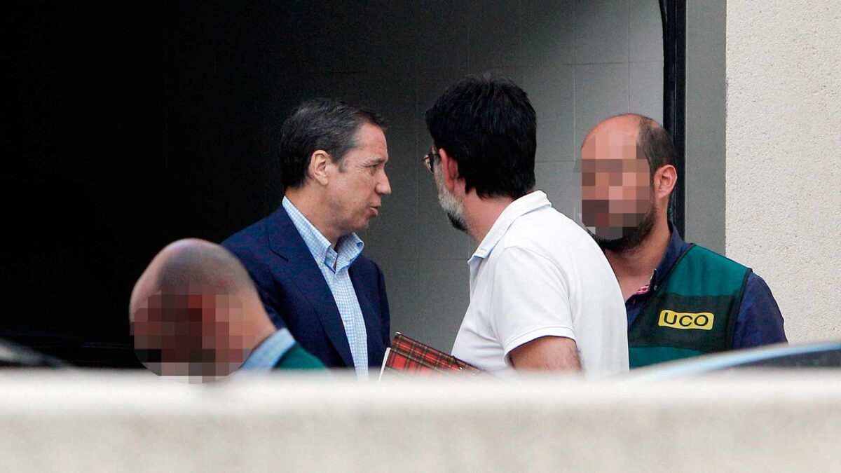 Un documento hallado al «yonki del dinero», clave en la detención de Zaplana