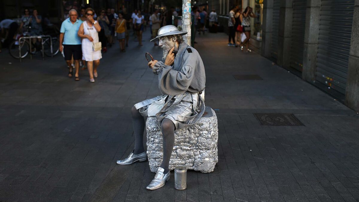 Don Quijote en Barcelona y los separatistas