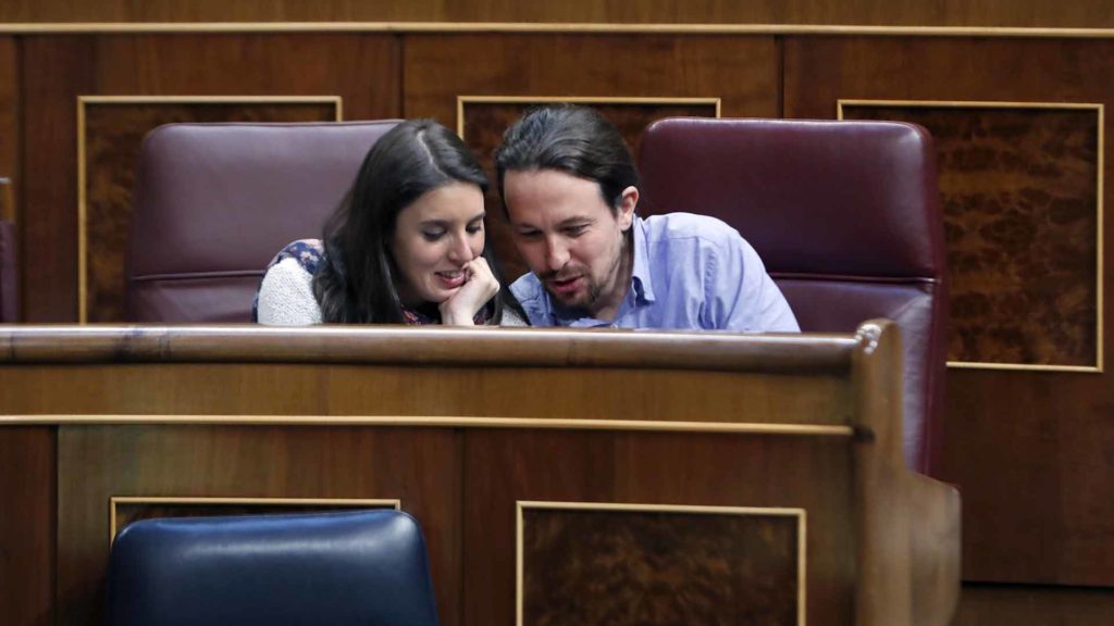 Pablo Iglesias e Irene Montero