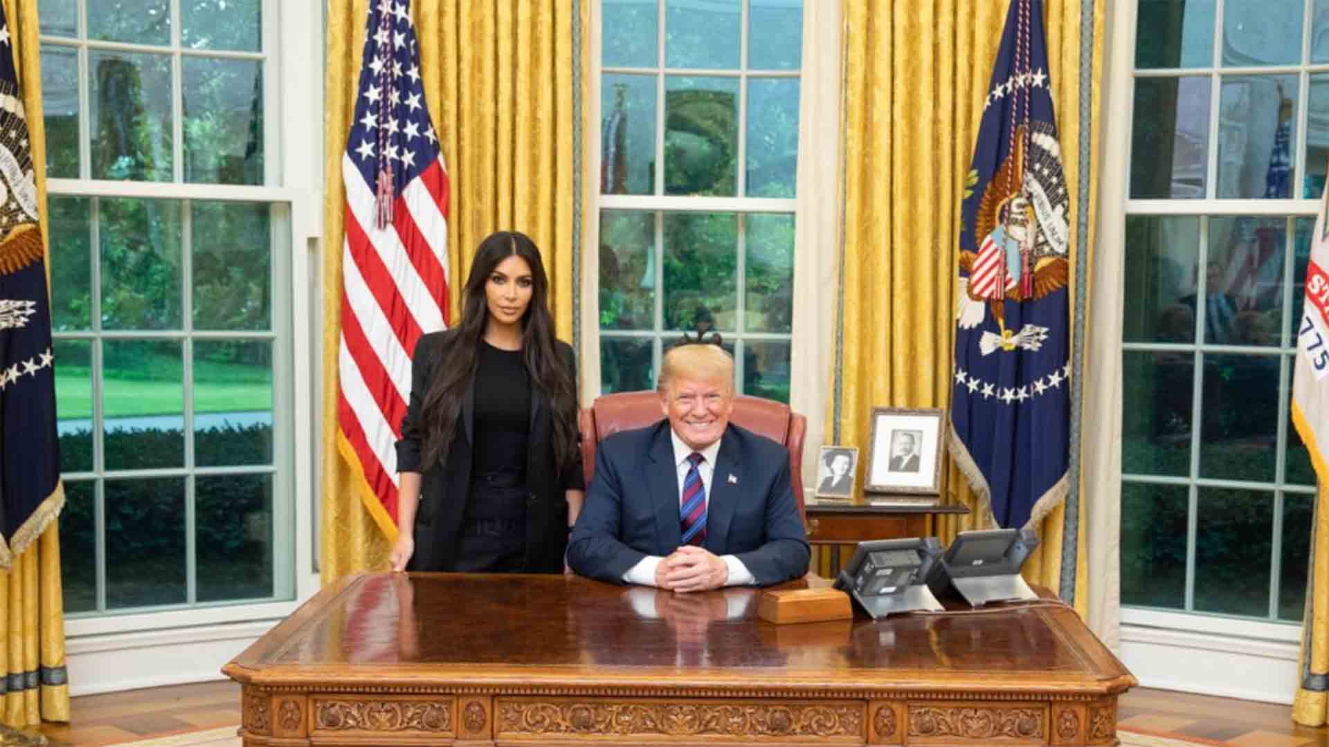 El motivo que ha llevado a Kim Kardashian a la Casa Blanca