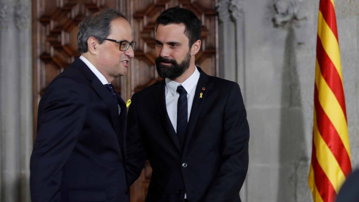 El racista Quim Torra ya es presidente