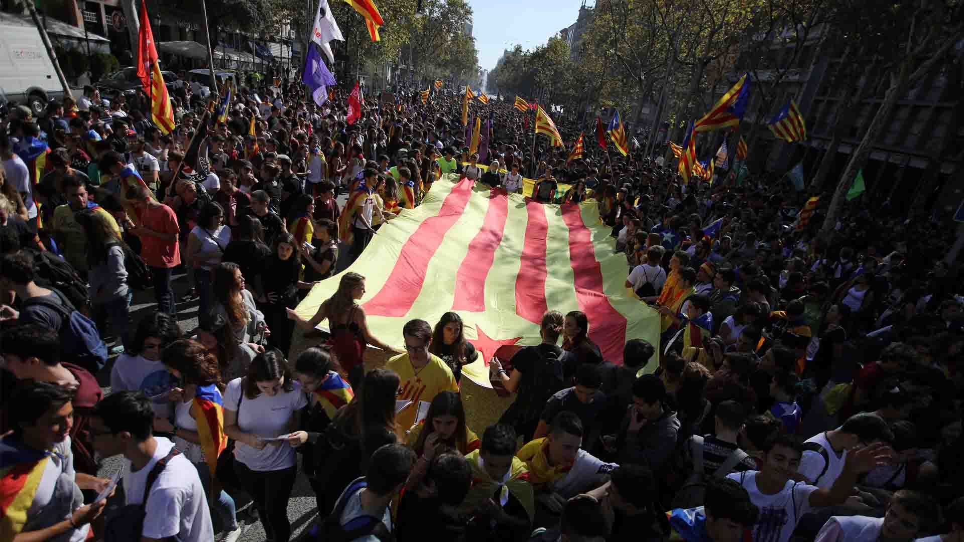 La Generalitat pidió a las escuelas que hicieran protestas con alumnos tras el 1-O