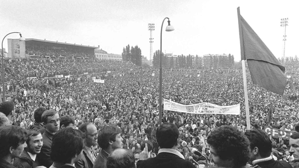 Medio siglo de Mayo del 68, la revolución de los “niños de papá” que amenazó con tumbar la República