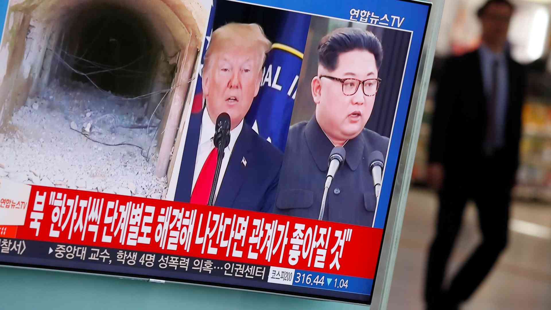 Pyongyang y Washington continúan sus reuniones en la frontera intercoreana