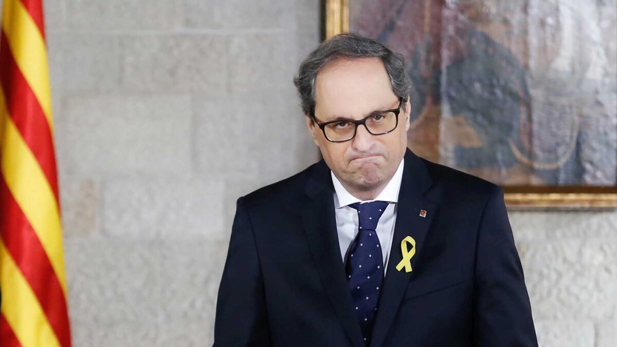 Torra incorpora a los presos Rull y Turull y los fugados Puig y Comín en su nuevo Govern