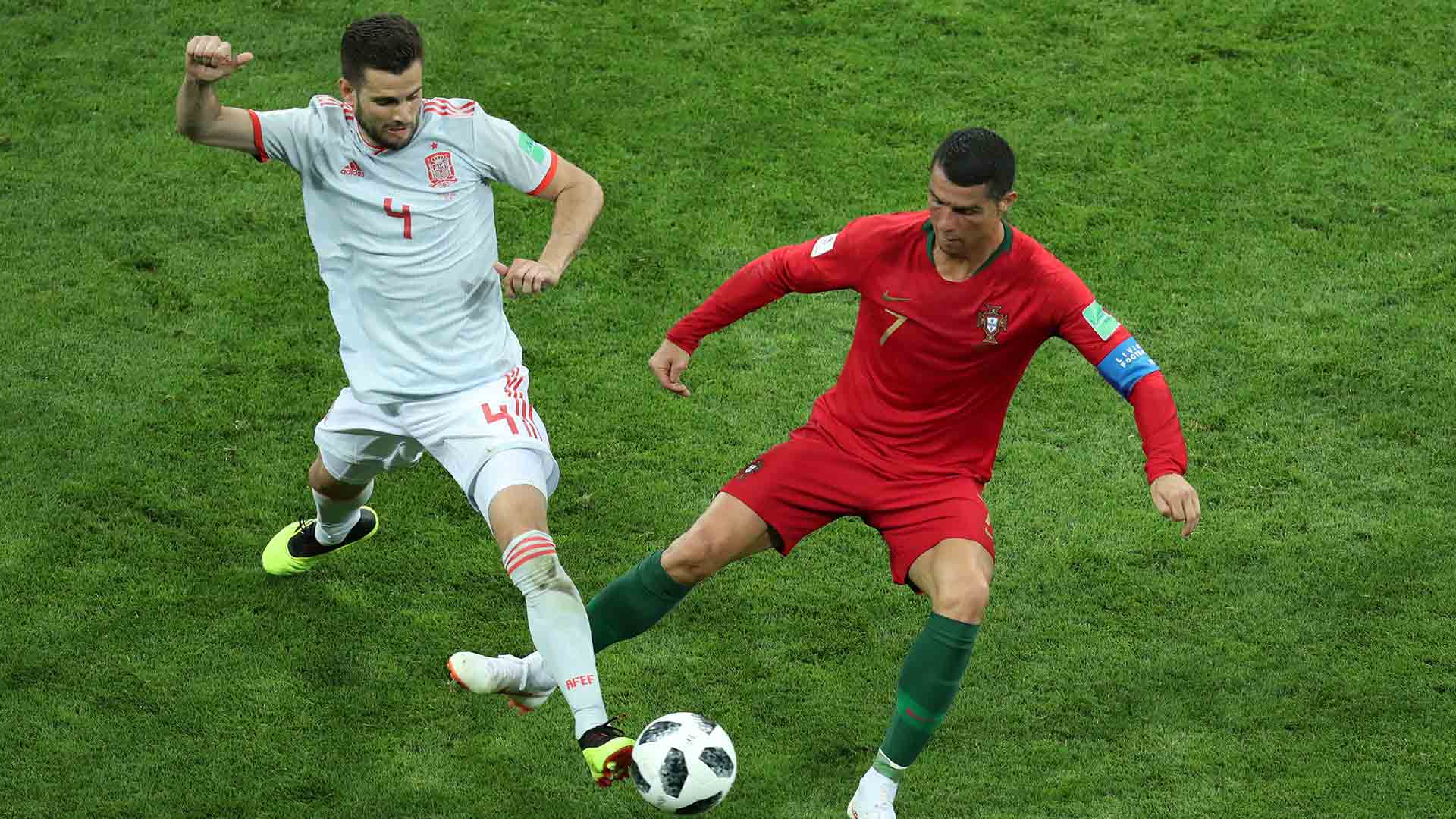 España debuta en el Mundial de Rusia con un empate contra la Portugal de Cristiano