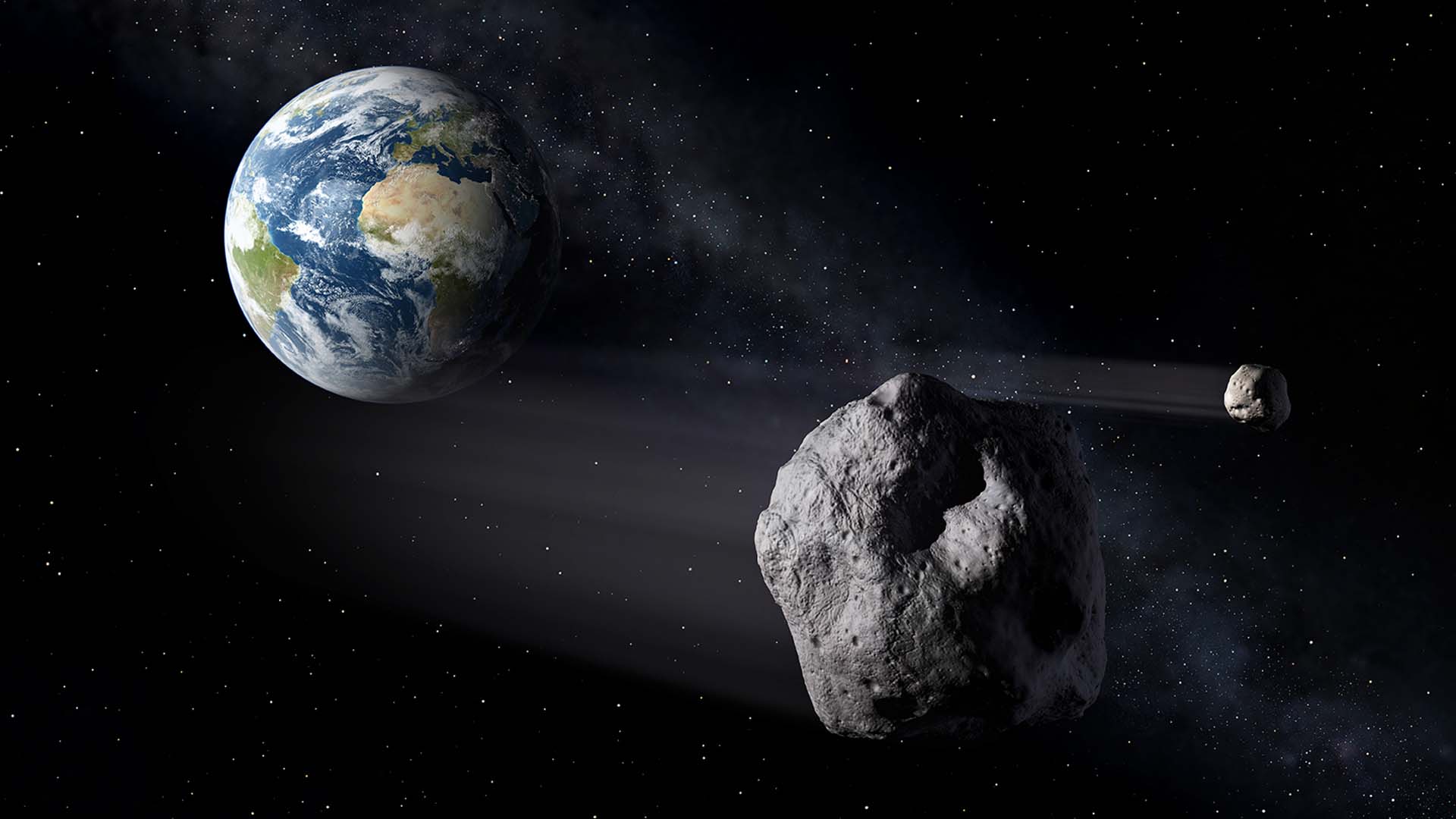 Sí, el peligro de que un asteroide choque contra la Tierra es real