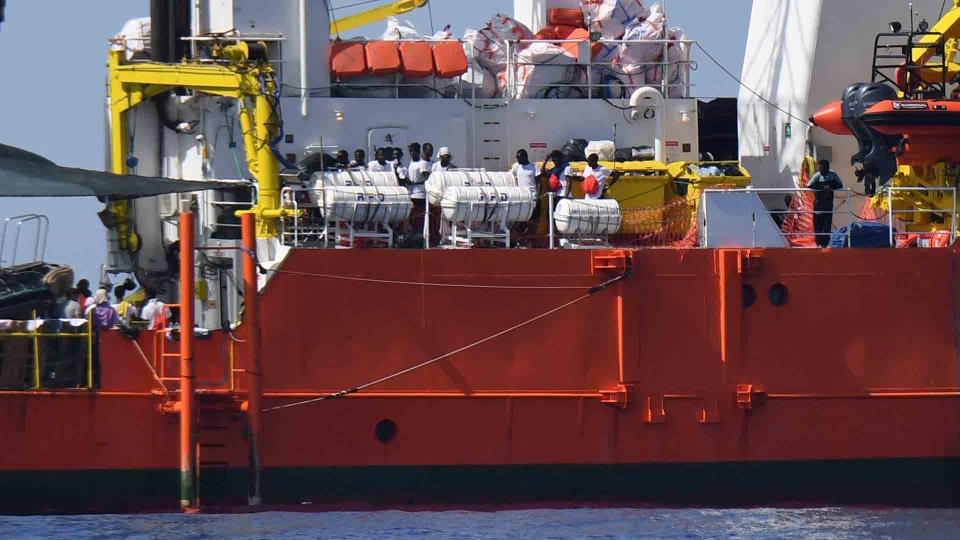 El Aquarius contará con apoyo de la Armada en cuanto entre en aguas españolas