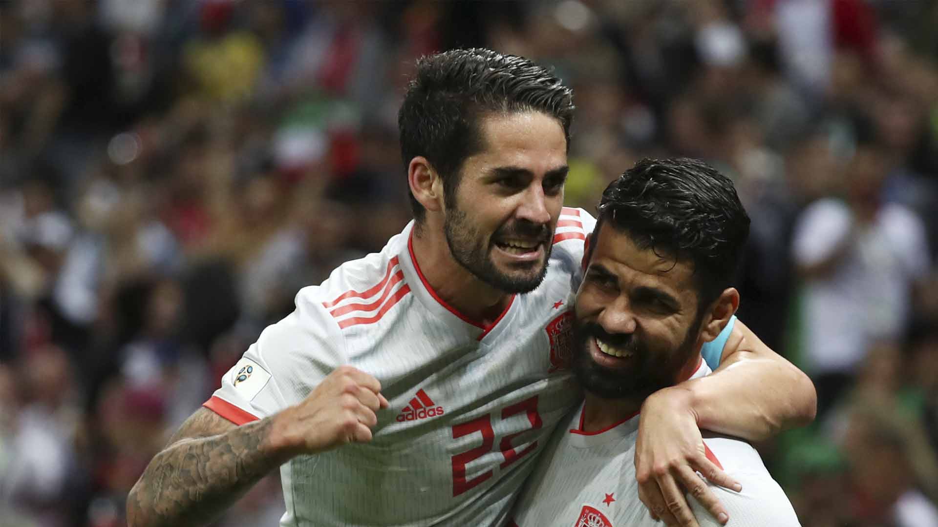 España derrota a Irán con un gol solitario de Diego Costa y sembrando dudas