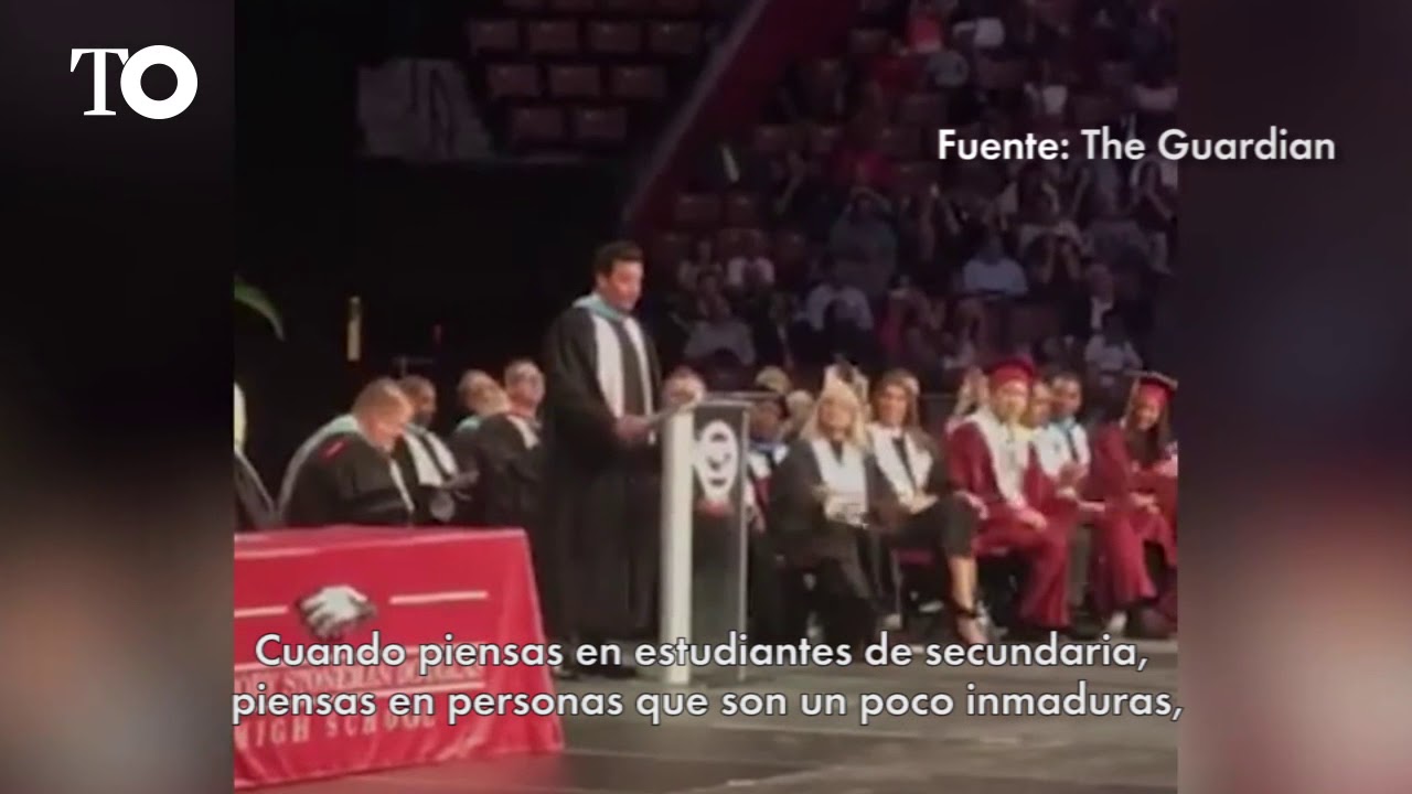 El discurso entusiasta de Jimmy Fallon a los nuevos graduados de Parkland