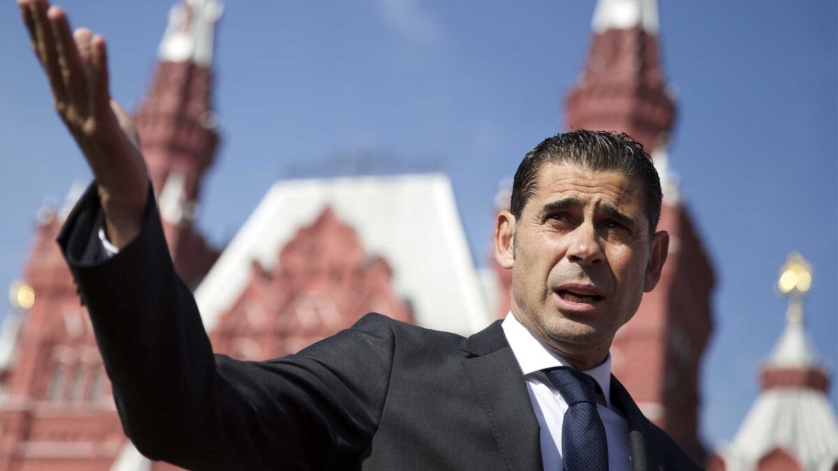 Fernando Hierro sustituye a Lopetegui como seleccionador nacional de fútbol