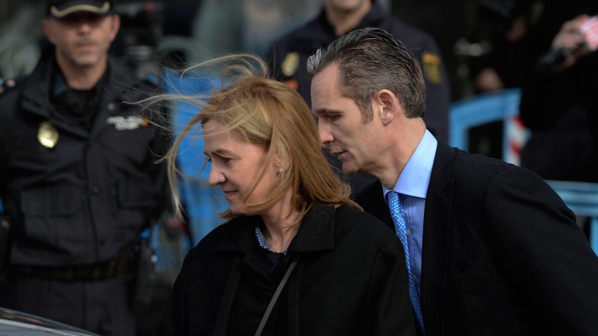 La infanta Cristina visitó a Urdangarin en la cárcel el domingo por primera vez