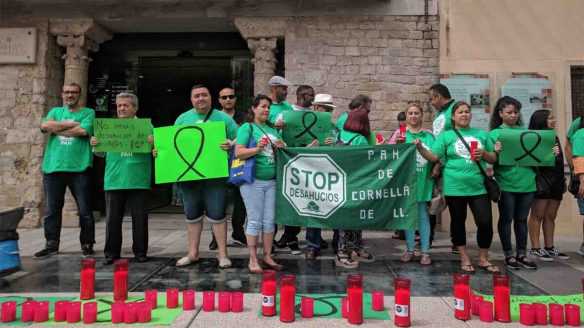 La Plataforma de Afectados por la Hipoteca se moviliza tras un nuevo suicidio