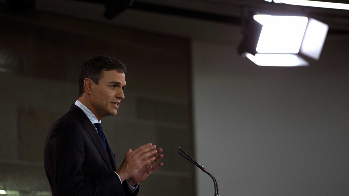 Pedro Sánchez anuncia su «aspiración» a agotar la legislatura y convocar elecciones en 2020