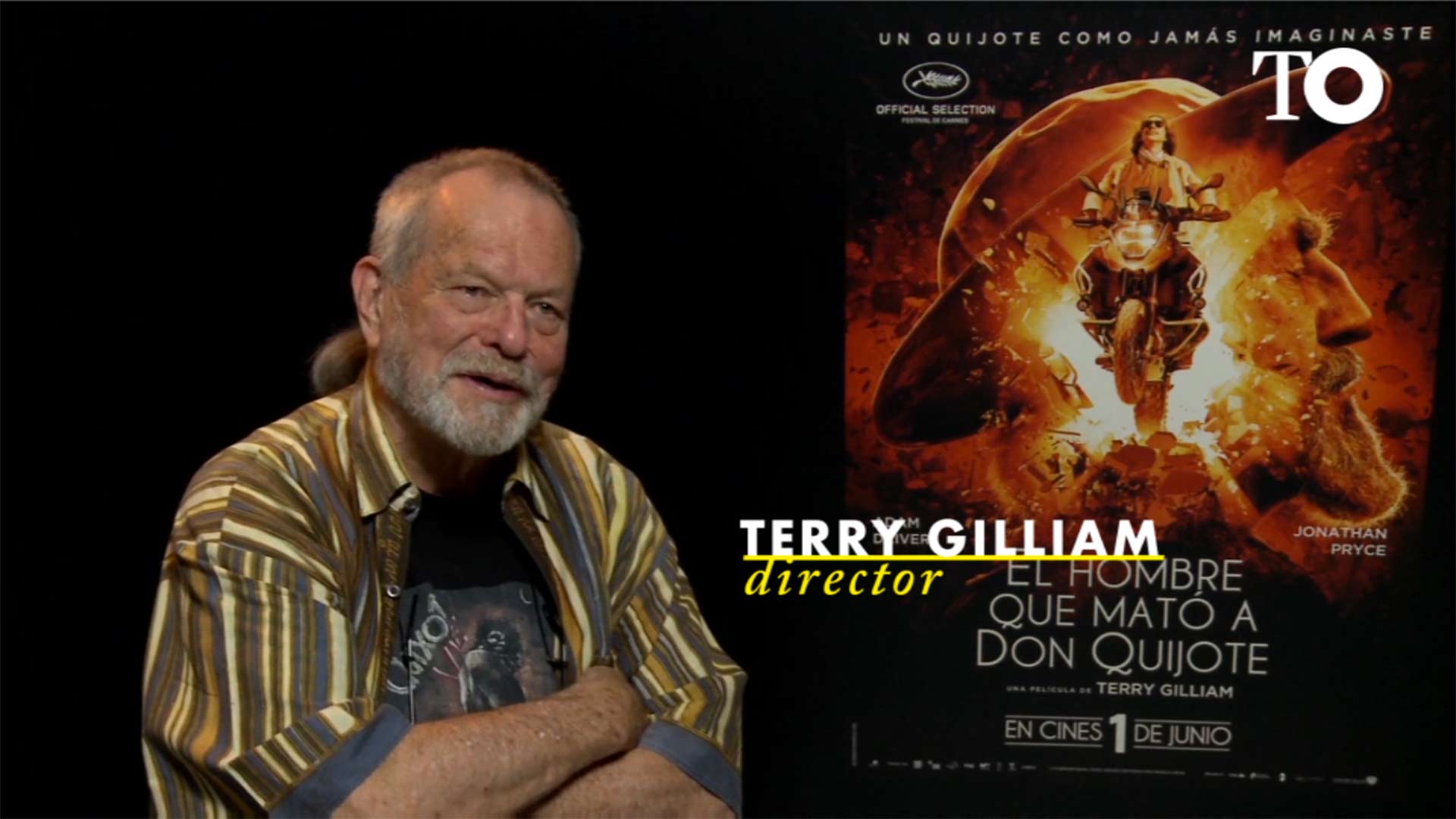 Terry Gilliam: "Como no pude hacer la película que quiso hacer Welles, me inventé ésta"
