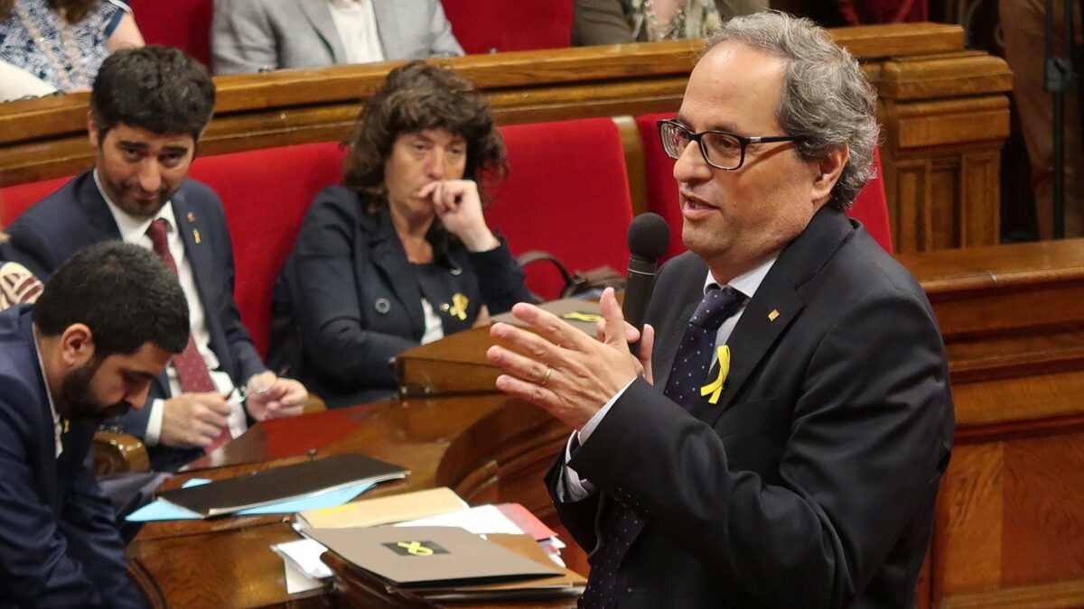 Torra, Puigdemont y Mas piden por carta al rey que opine sobre la «represión»