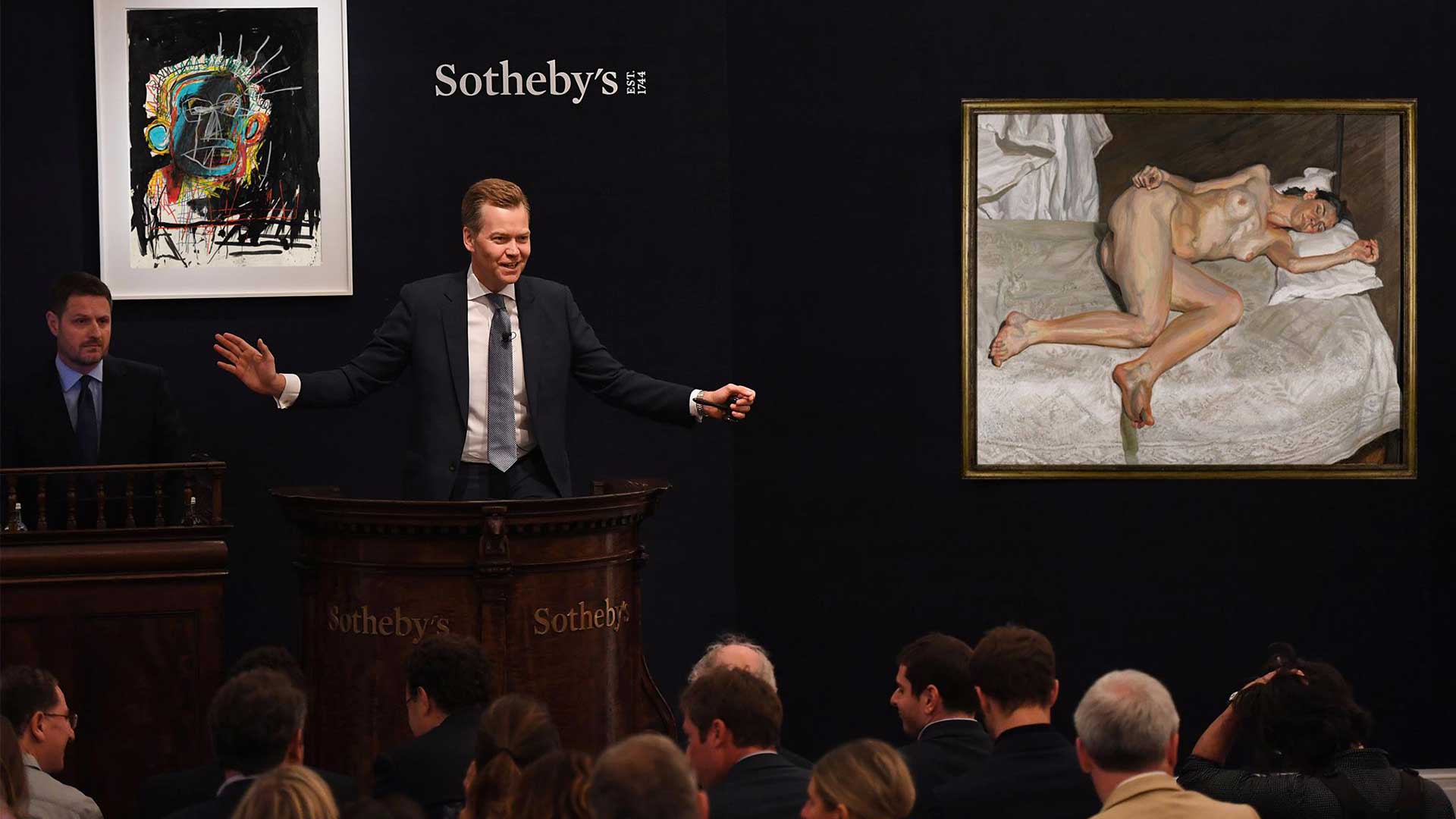 Una obra de Lucian Freud, subastada en Londres por 25 millones de euros