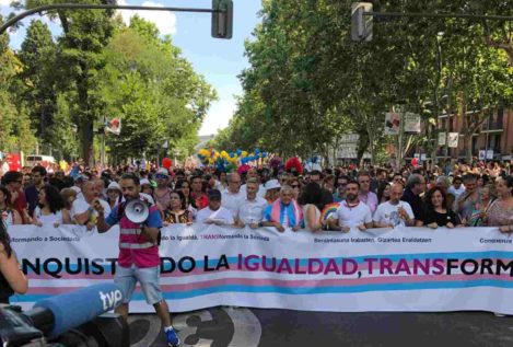 La ley de igualdad LGTBI y los transexuales, protagonistas de la manifestación del Orgullo 2018