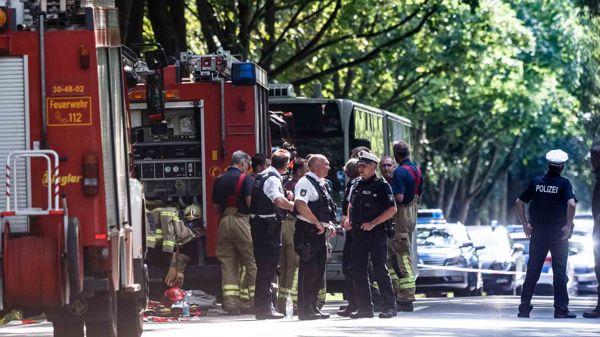 Al menos 14 heridos en un ataque con cuchillo en un autobús en Lübeck, al norte de Alemania