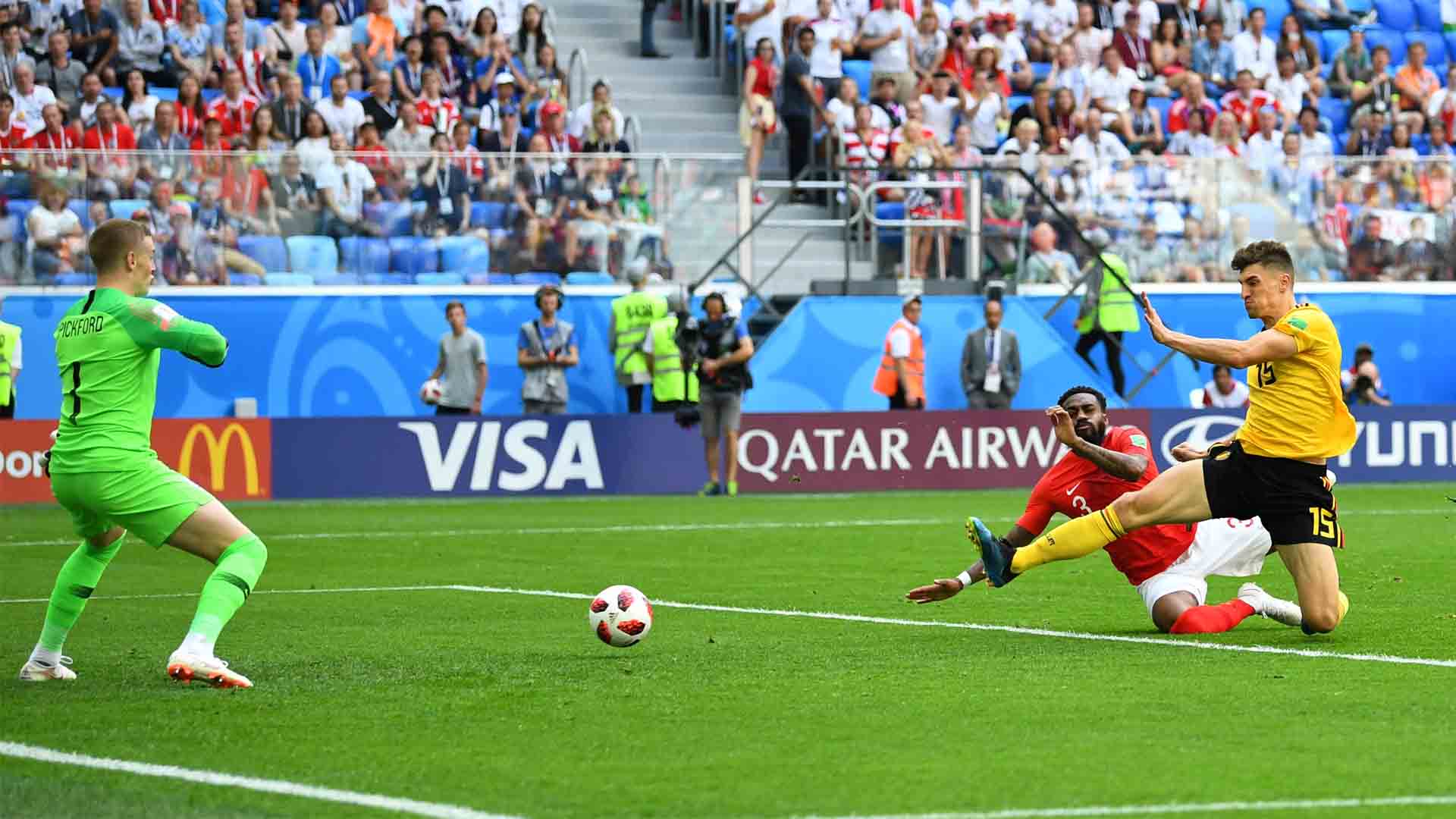 Bélgica derrota a Inglaterra y alcanza el tercer puesto, su mejor resultado en un Mundial