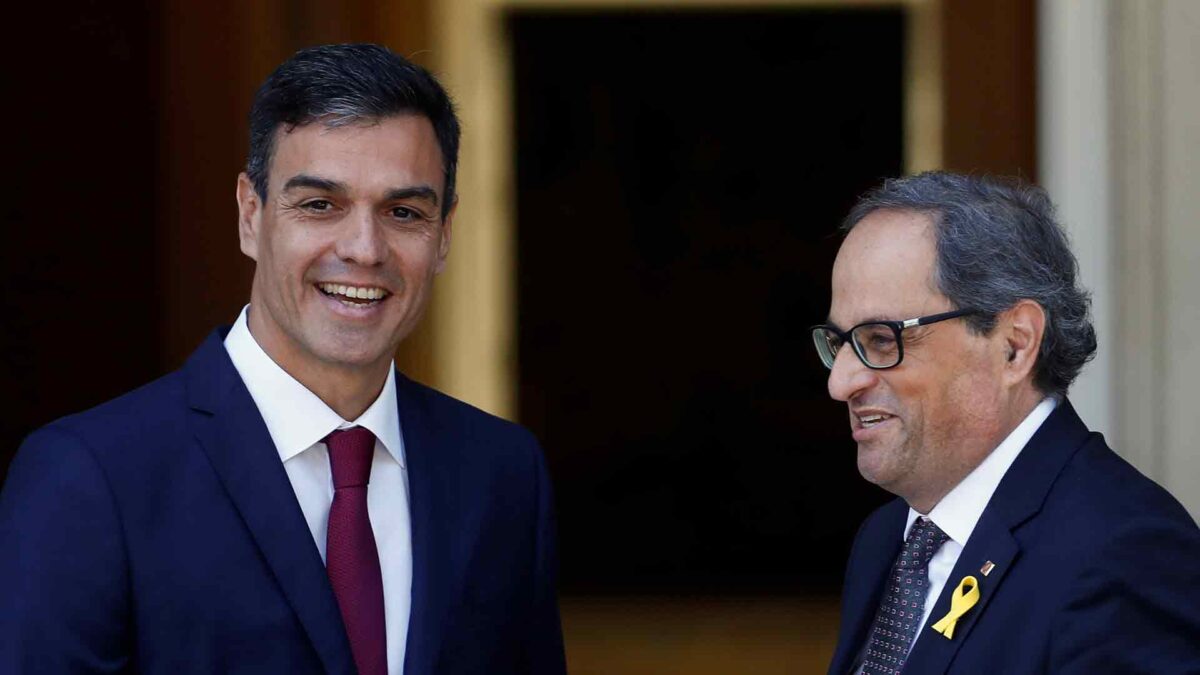 Torra y Sánchez acuerdan retomar la comisión bilateral y mantener una comunicación «fluida»