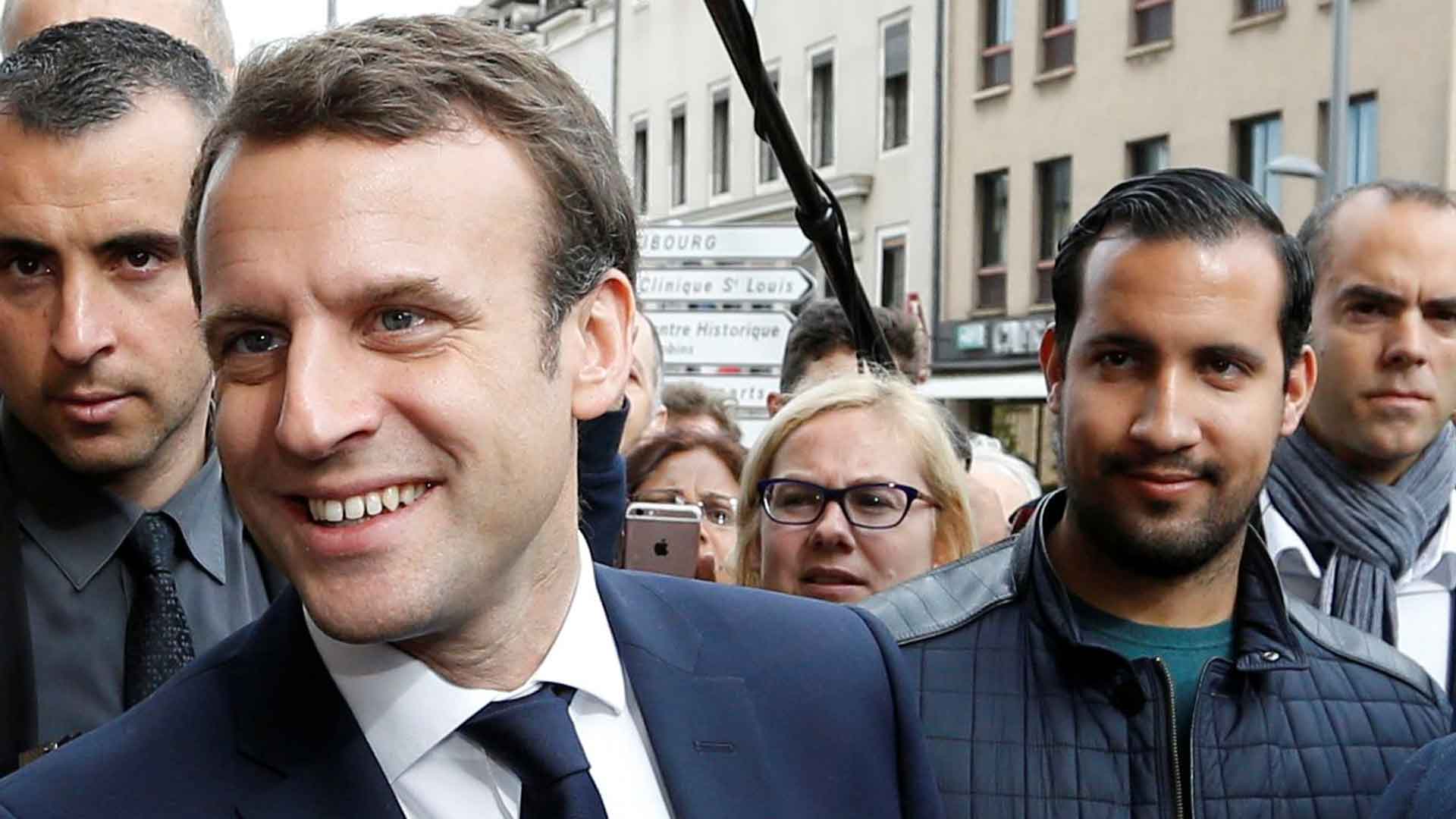 Detenido el jefe de seguridad de Macron que agredió a dos manifestantes
