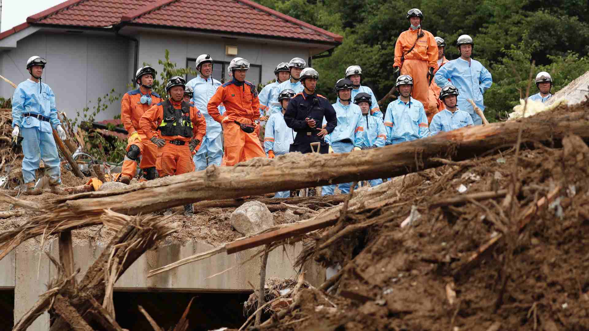 El balance por las lluvias torrenciales en Japón aumenta a 179 los muertos