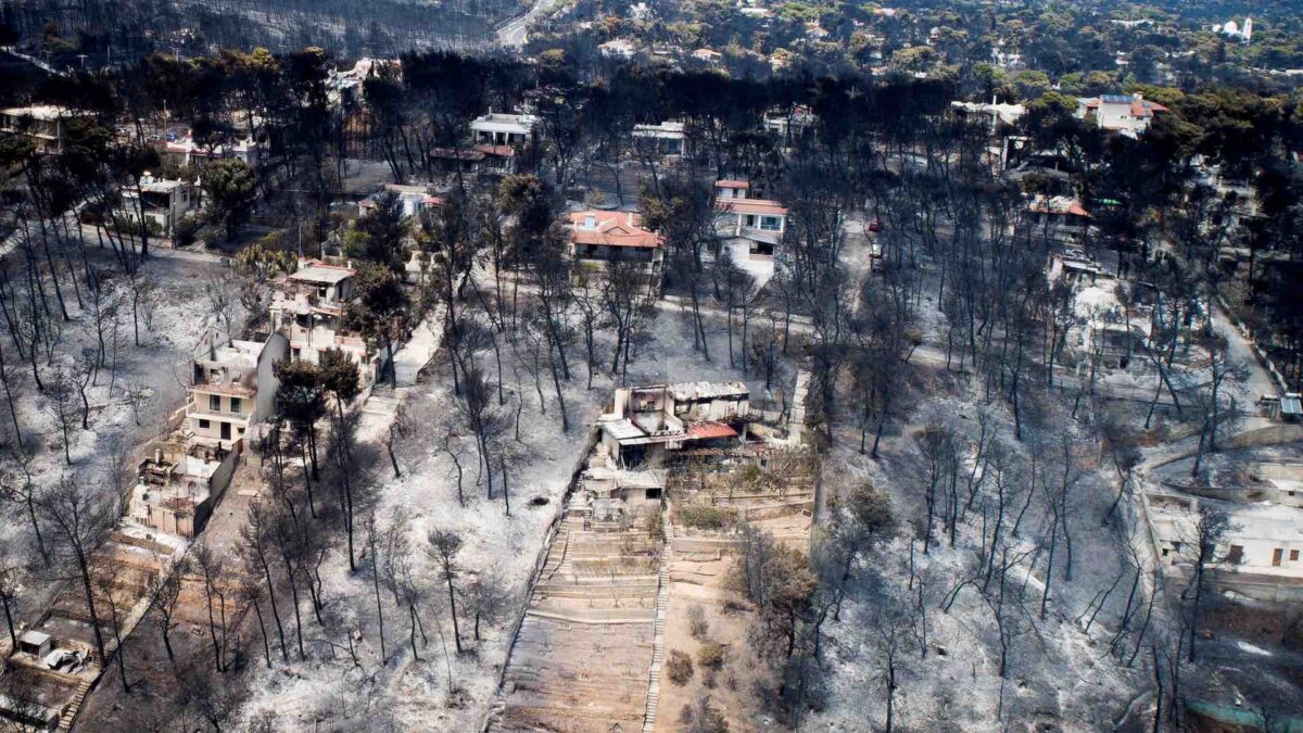 La cifra oficial de fallecidos por los incendios de Grecia se eleva a 91