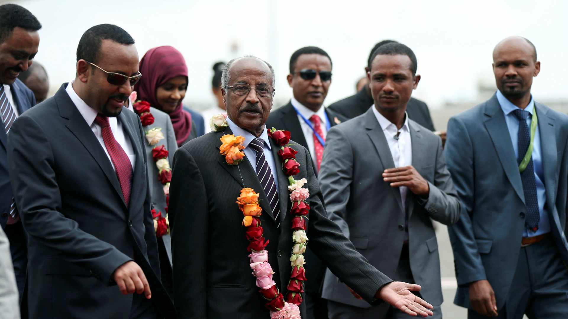 Eritrea y Etiopía declaran el fin de la guerra y acuerdan respetar las fronteras