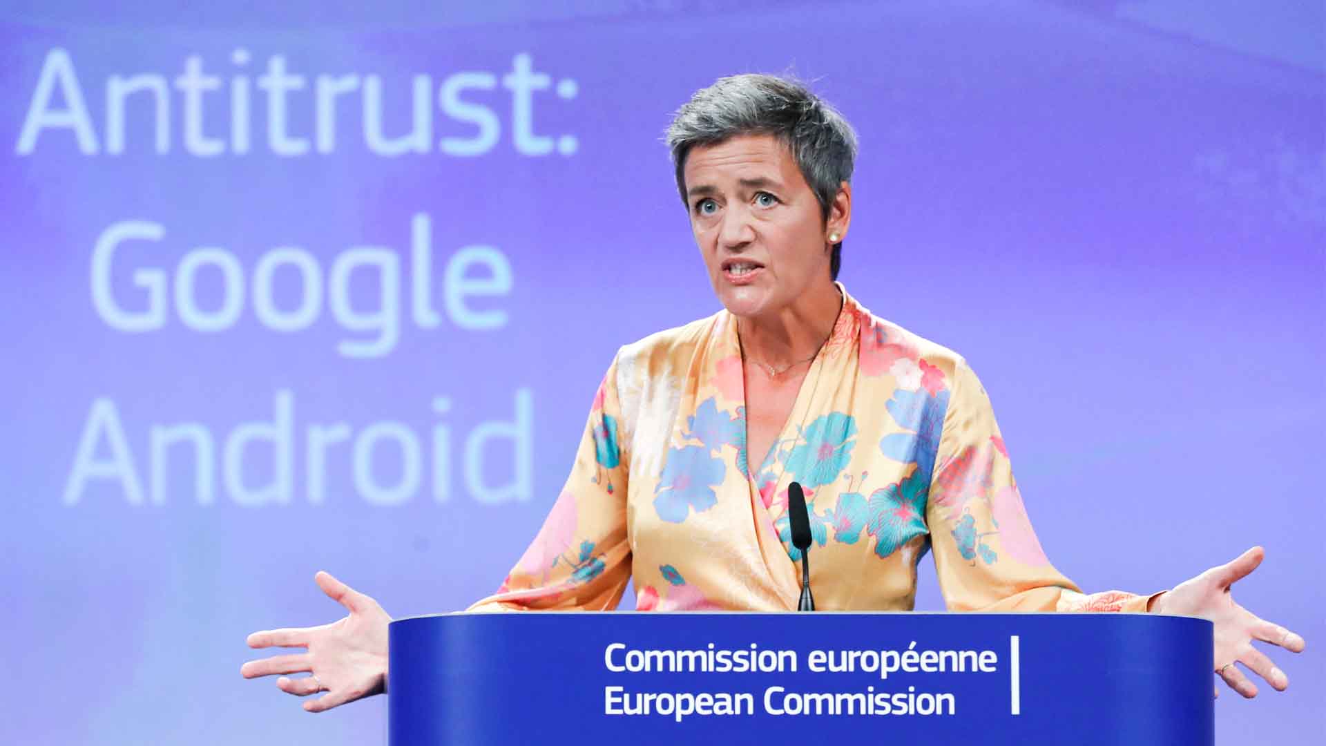 Multa récord de 4.342 millones de euros a Google por "prácticas ilegales" con Android