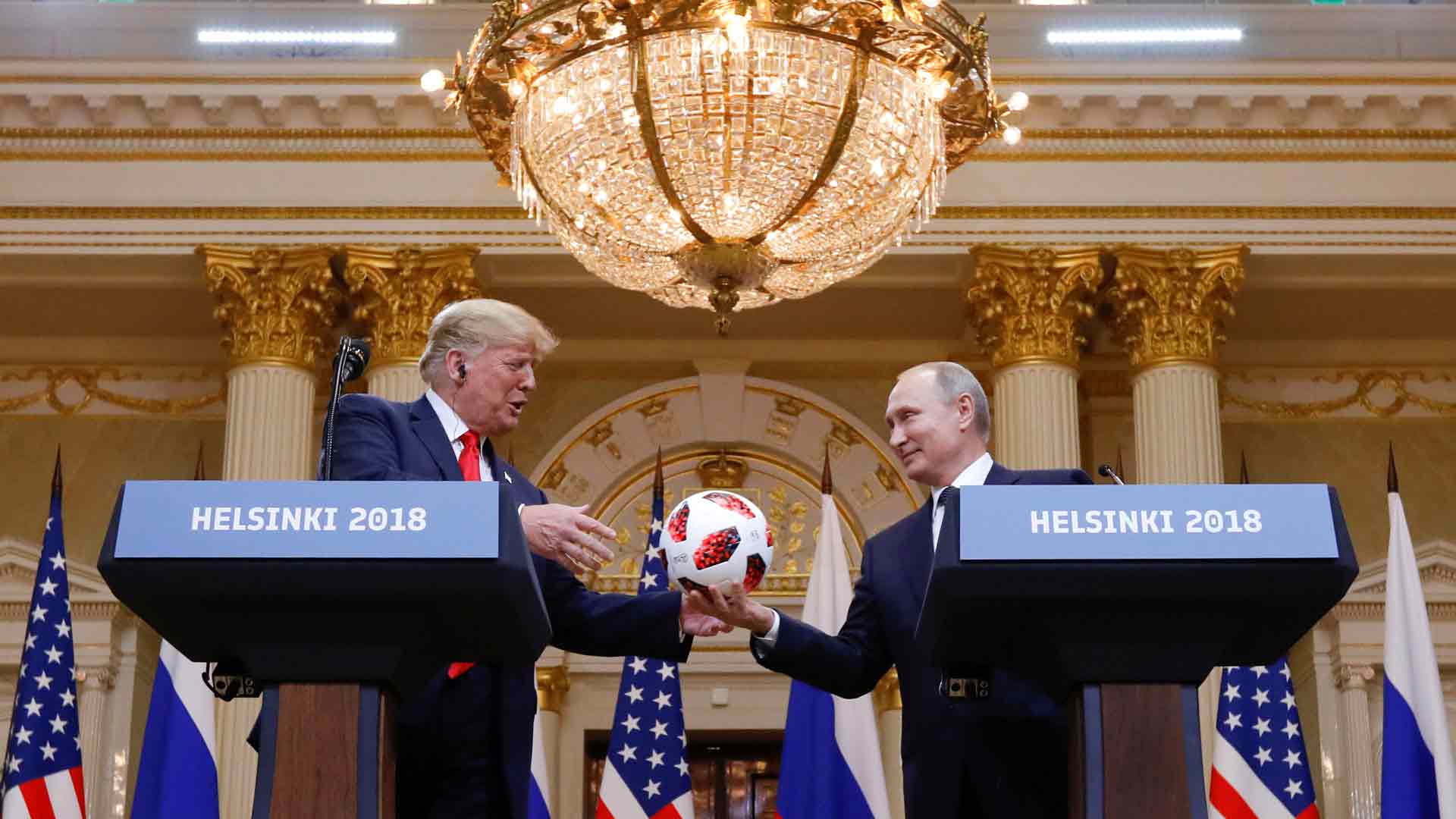 El mundo reacciona a la rueda de prensa de Trump y Putin en Helsinki