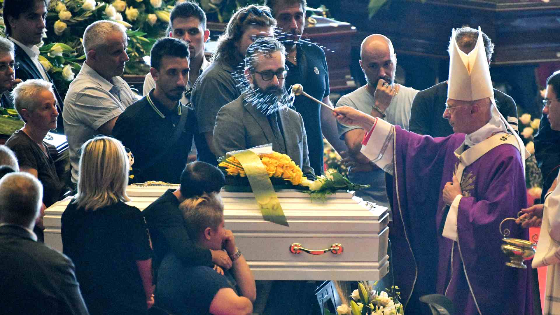 Funeral de Estado por los 43 muertos en el derrumbe del puente en Génova