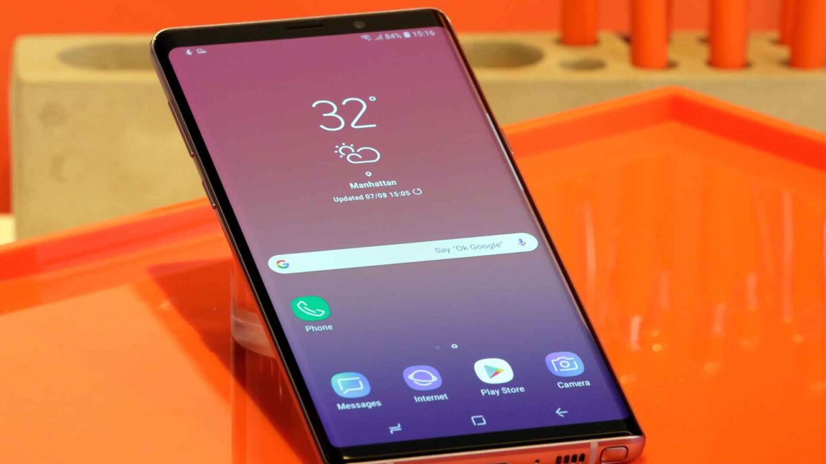 Samsung lanza el Galaxy Note 9 en 56 países