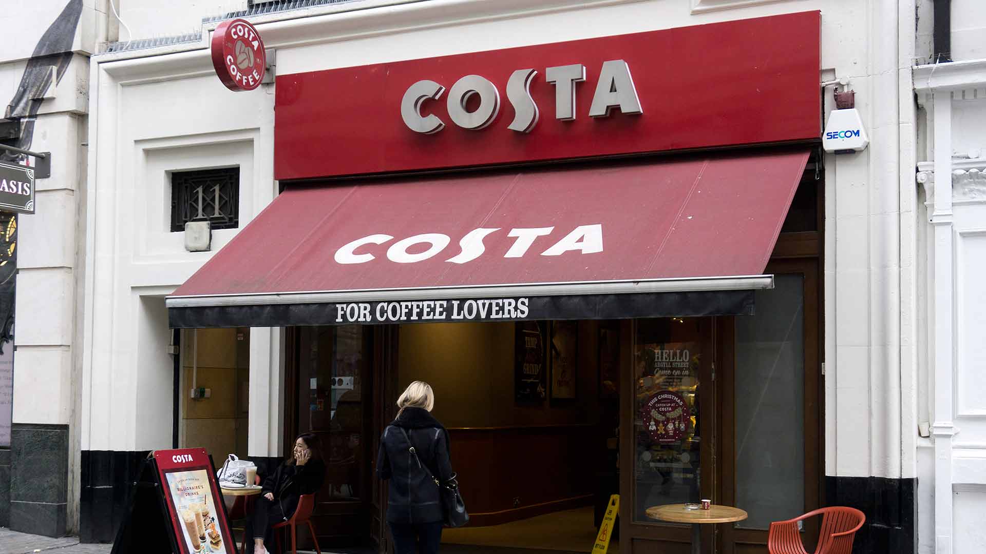 Coca-Cola adquiere la cadena de cafeterías Costa por 4.300 millones de euros