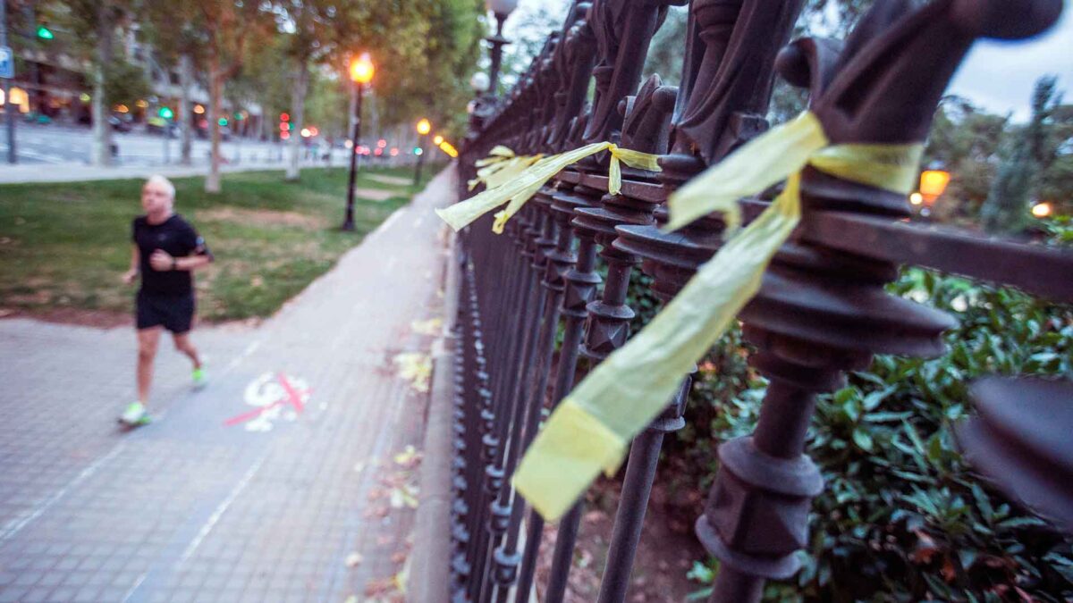 El hombre que agredió a una mujer por retirar lazos amarillos niega una motivación política