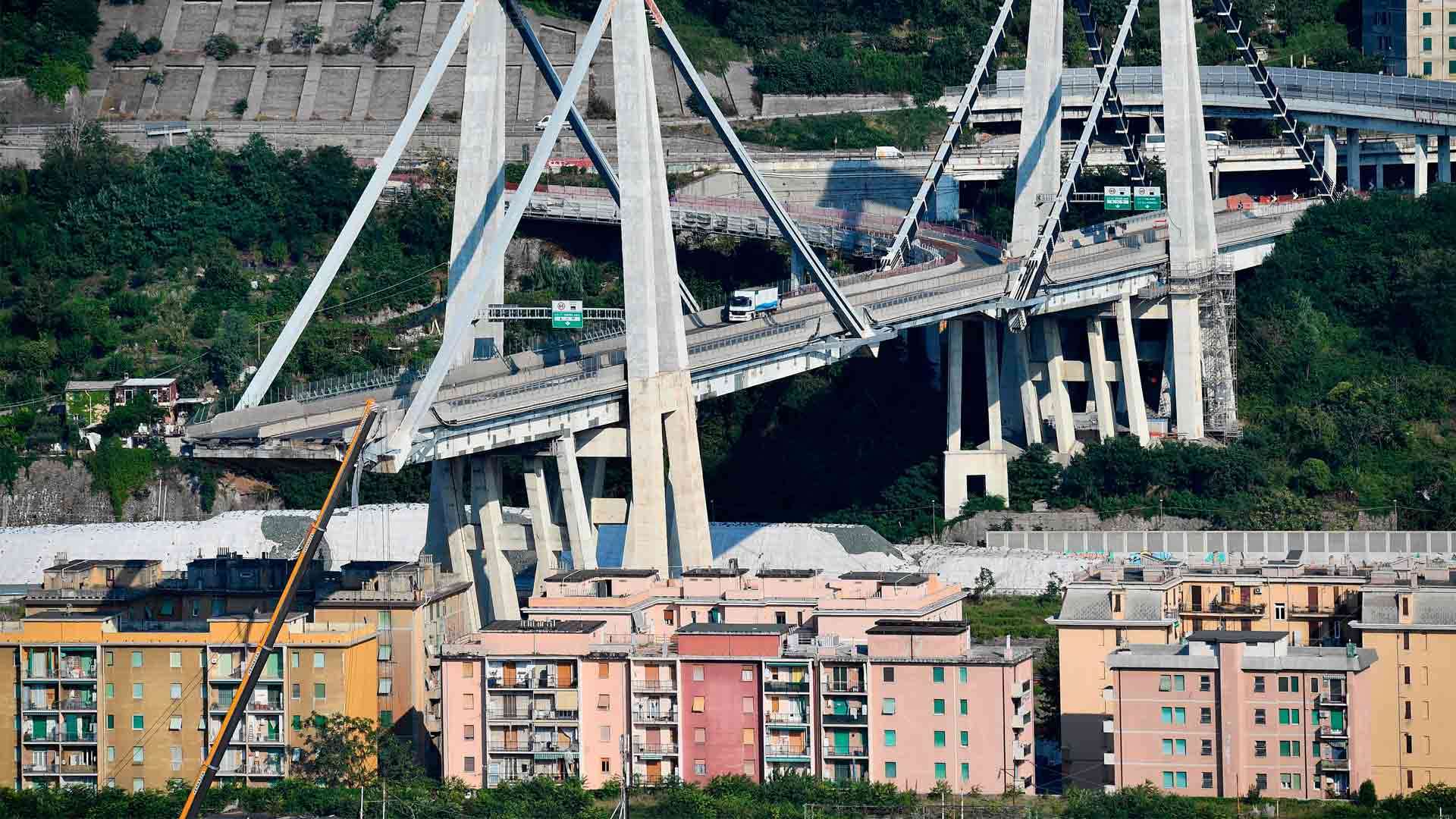 La comisión que investiga el derrumbe en Génova aconseja demoler el puente