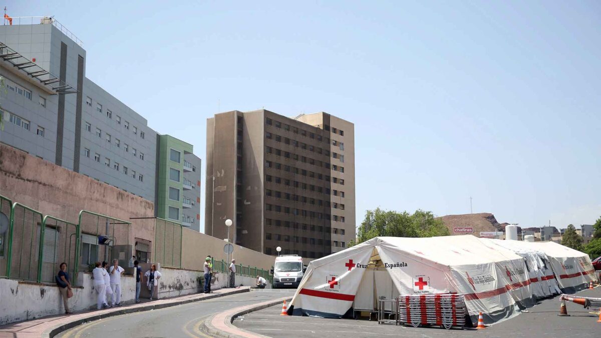 Prisión sin fianza para la detenida por el incendio en un hospital en Tenerife