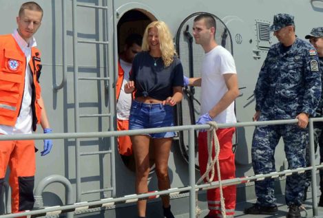 Rescatada una mujer tras sobrevivir 10 horas en el mar Adriático