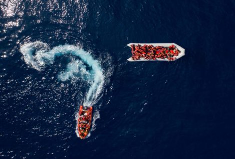 Rescatados 125 inmigrantes en el mar de Alborán