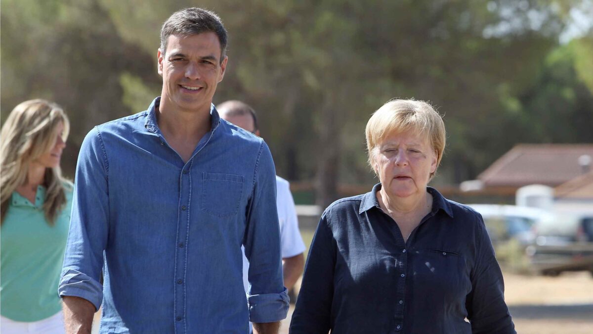 Sánchez y Merkel piden a la UE  recursos para que Marruecos controle sus fronteras