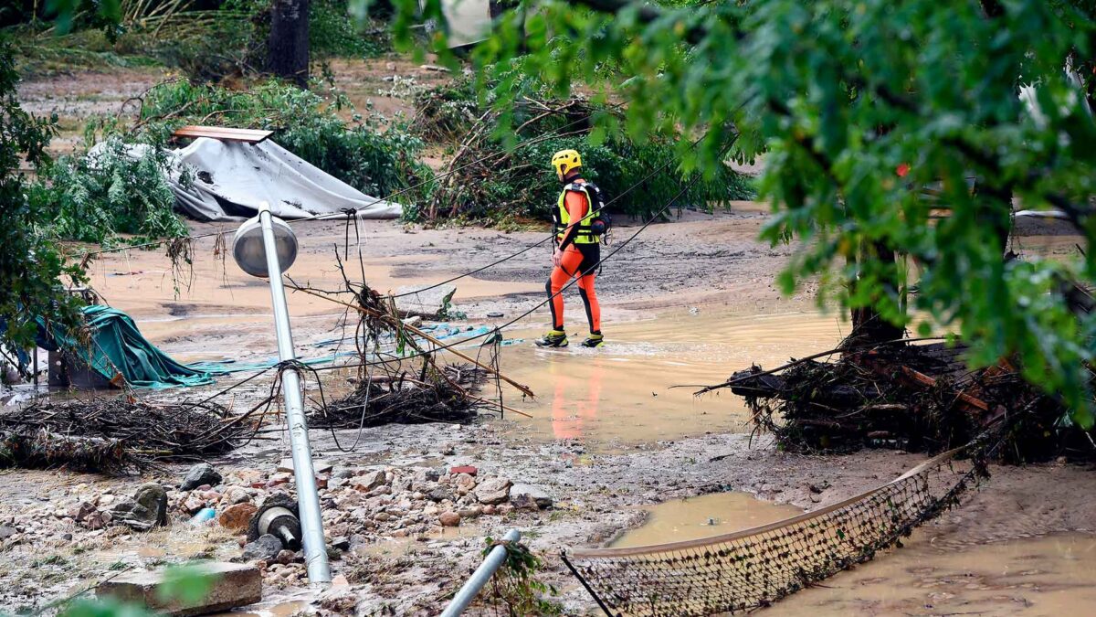 Un desaparecido y 1.600 evacuados por las inundaciones en Francia