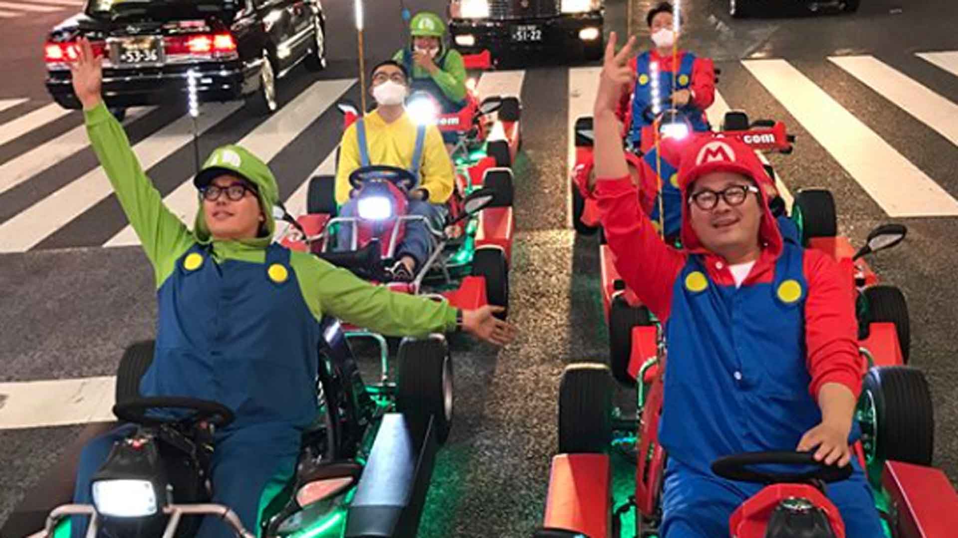 Ya es posible jugar a Mario Kart en las calles de Tokio