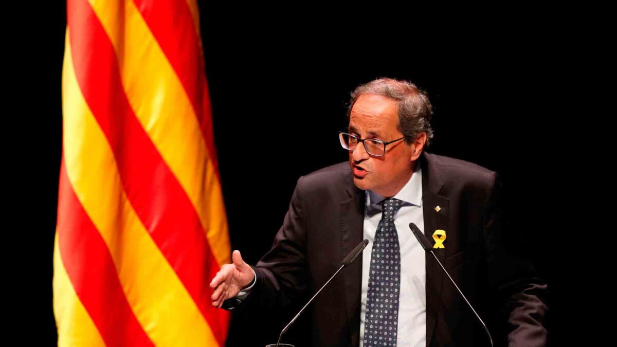 Torra se compromete a hacer efectivas las leyes suspendidas por el Tribunal Constitucional