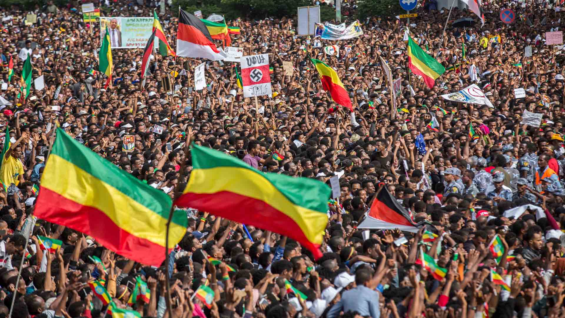 Acusadas cinco personas por intentar asesinar al primer ministro de Etiopía en su mitin