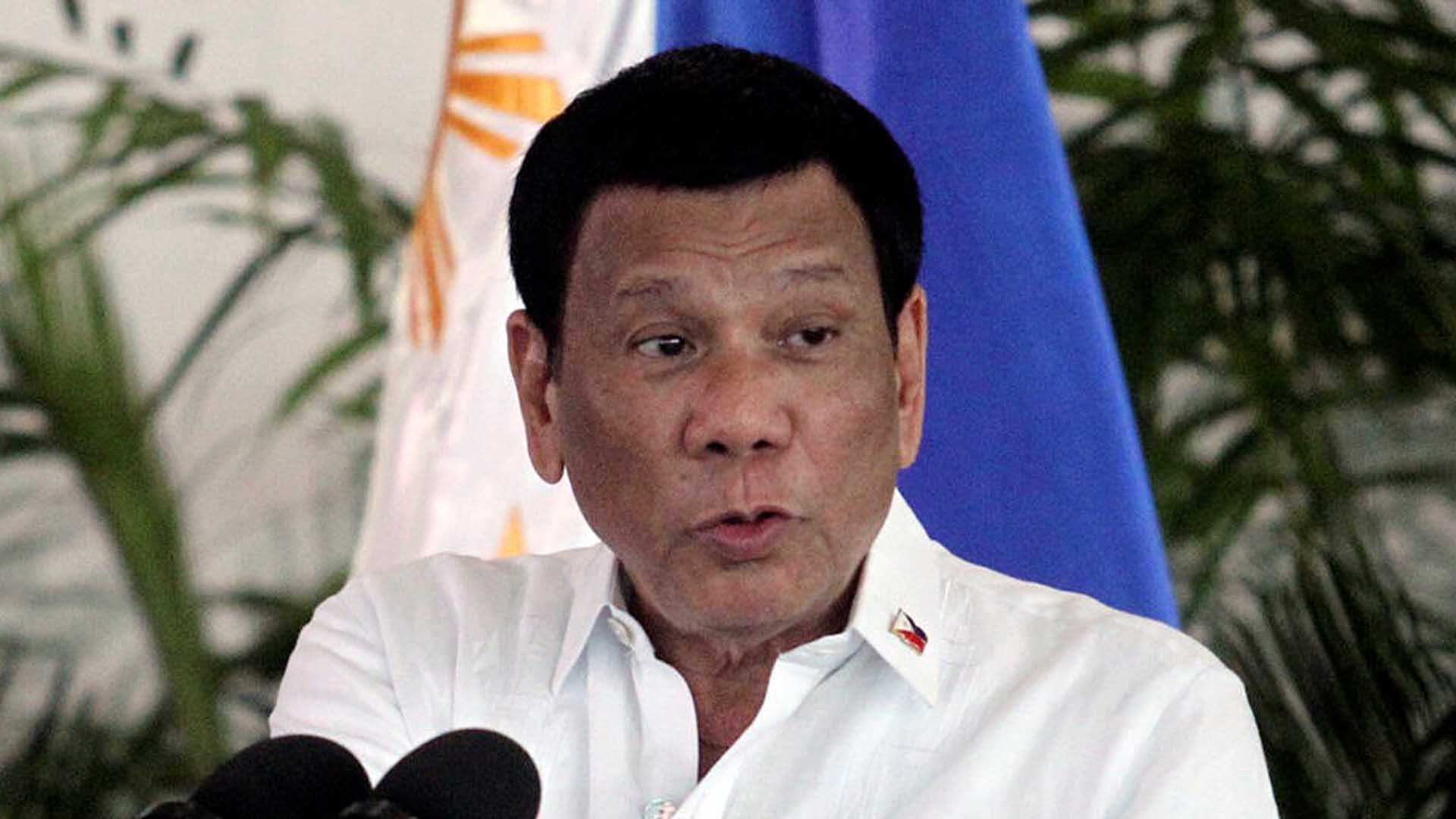 Duterte confiesa: "Mi único pecado son las ejecuciones extrajudiciales"