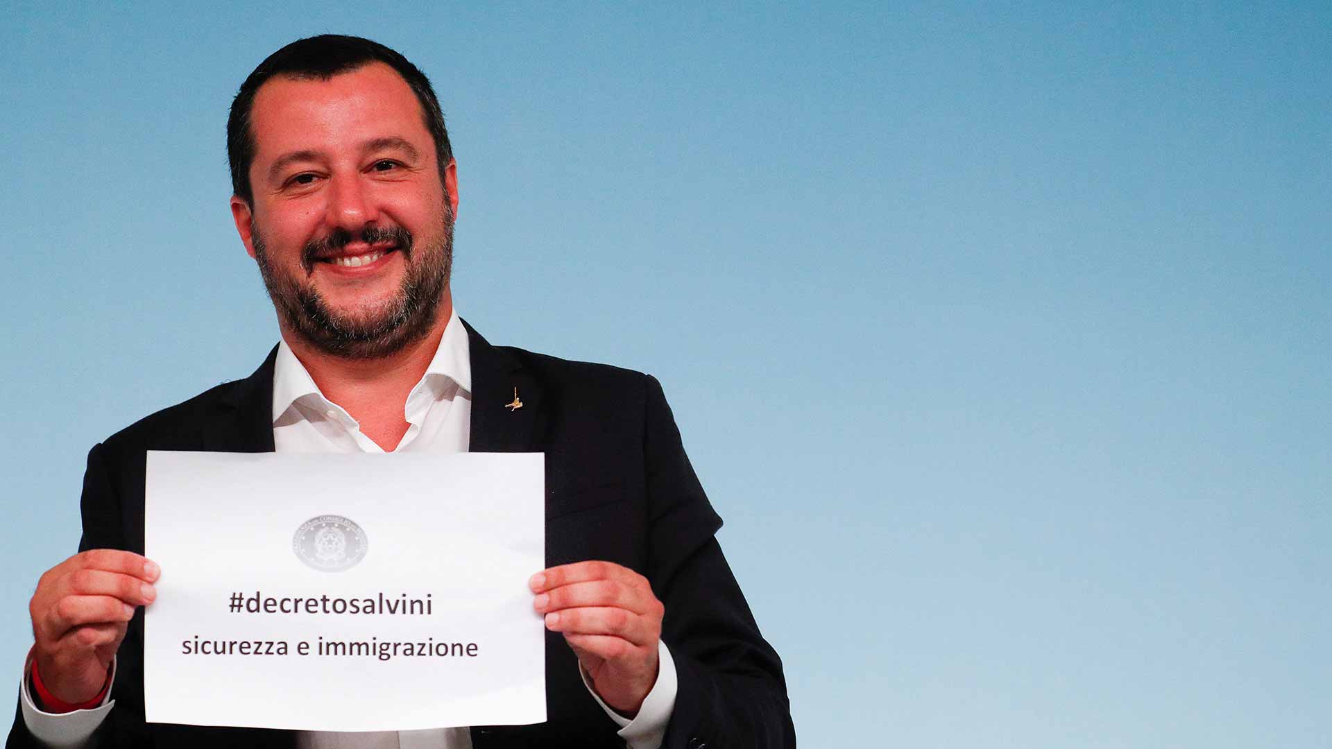 El Gobierno de Italia aprueba un decreto que endurece las medidas contra los inmigrantes