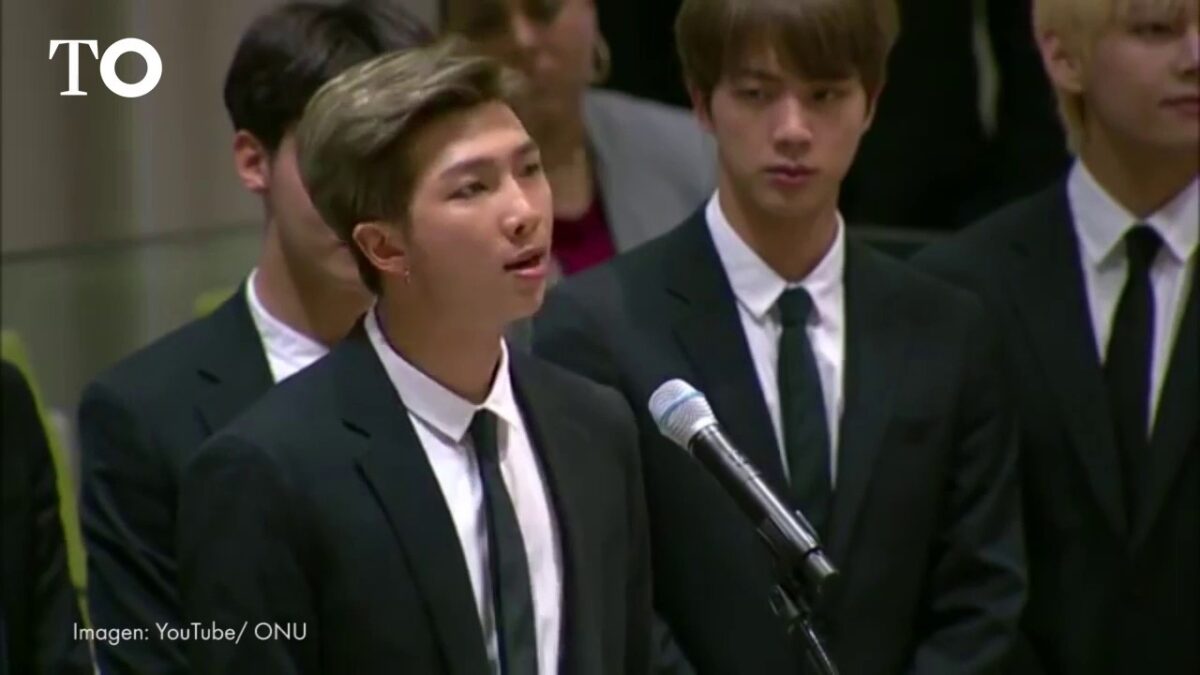 El grupo de K-pop BTS llama a los jóvenes a quererse a sí mismos en un discurso ante la ONU